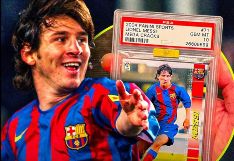 Se vende tarjeta de Messi por 1.5 millones de dólares