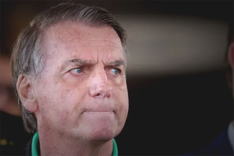 Bolsonaro en la fase final de su juicio