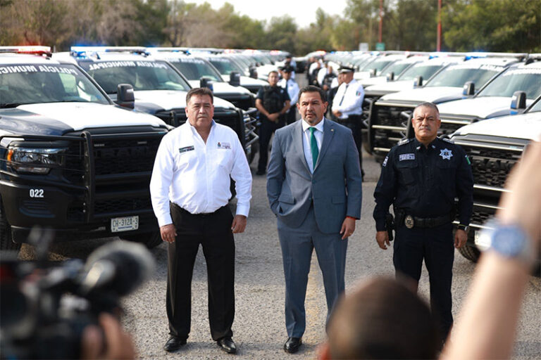 Gobierno Municipal refuerza seguridad con 62 nuevas unidades a la SSPM