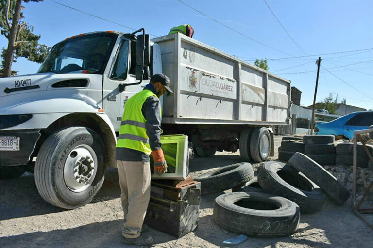 Retira Dirección de Limpia más de un millón de llantas de las calles