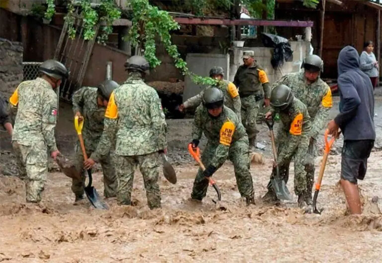 Plan DN-III-E por lluvias en Veracruz, más de 7 mil elementos