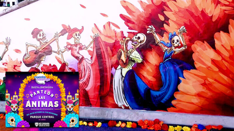 Llama Estado a familias juarenses a mantener vivas las tradiciones con la presentación de altares “Raíces y Recuerdos: Panteón las Ánimas”