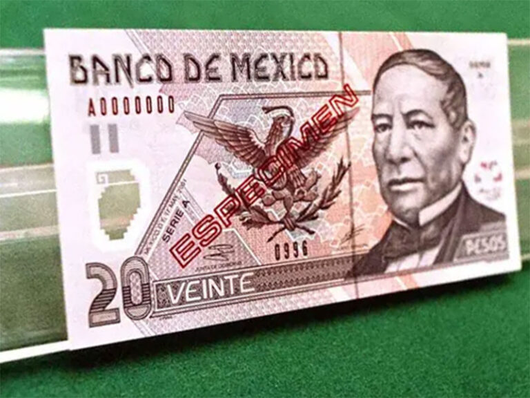 Adiós a los billetes de a $20.00