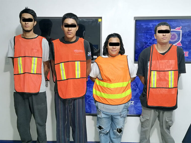 Detenidos por delitos contra la salud y por desobediencia y resistencia; estarían involucrados en fraude y robo de vehículo