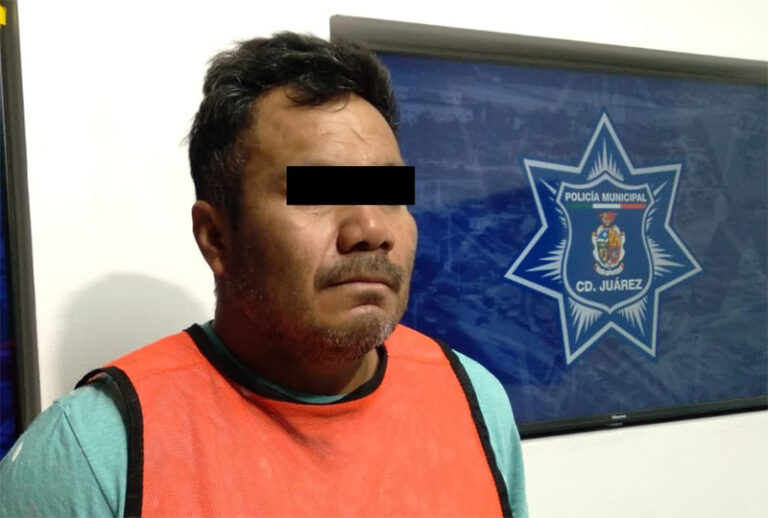 Detienen a sujeto por el delito de lesiones y amenazas