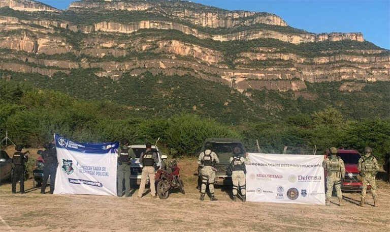Fuerzas de seguridad aseguran otros 15 vehículos en Moris, 11 de ellos con reporte de robo