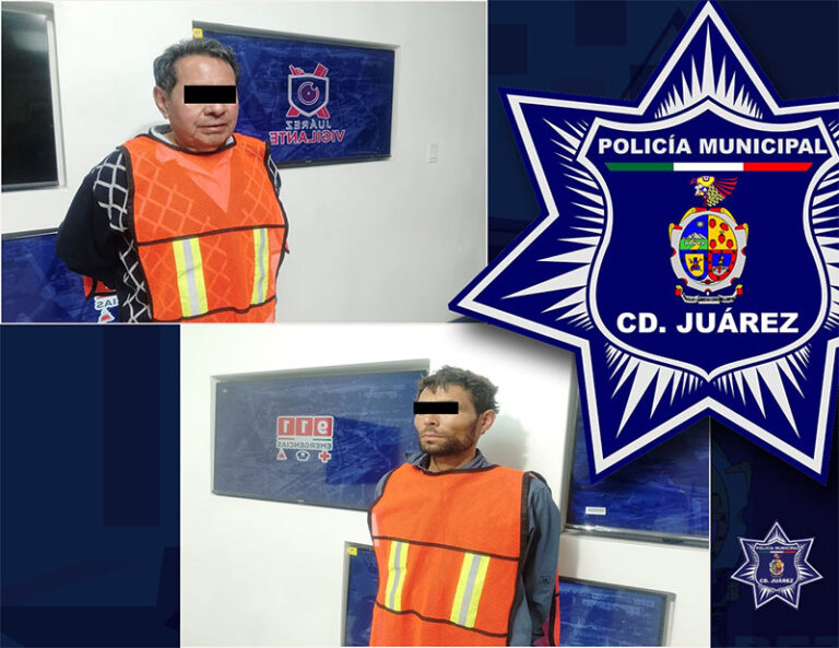 Arrestan a dos personas acusadas por el delito de violencia familiar