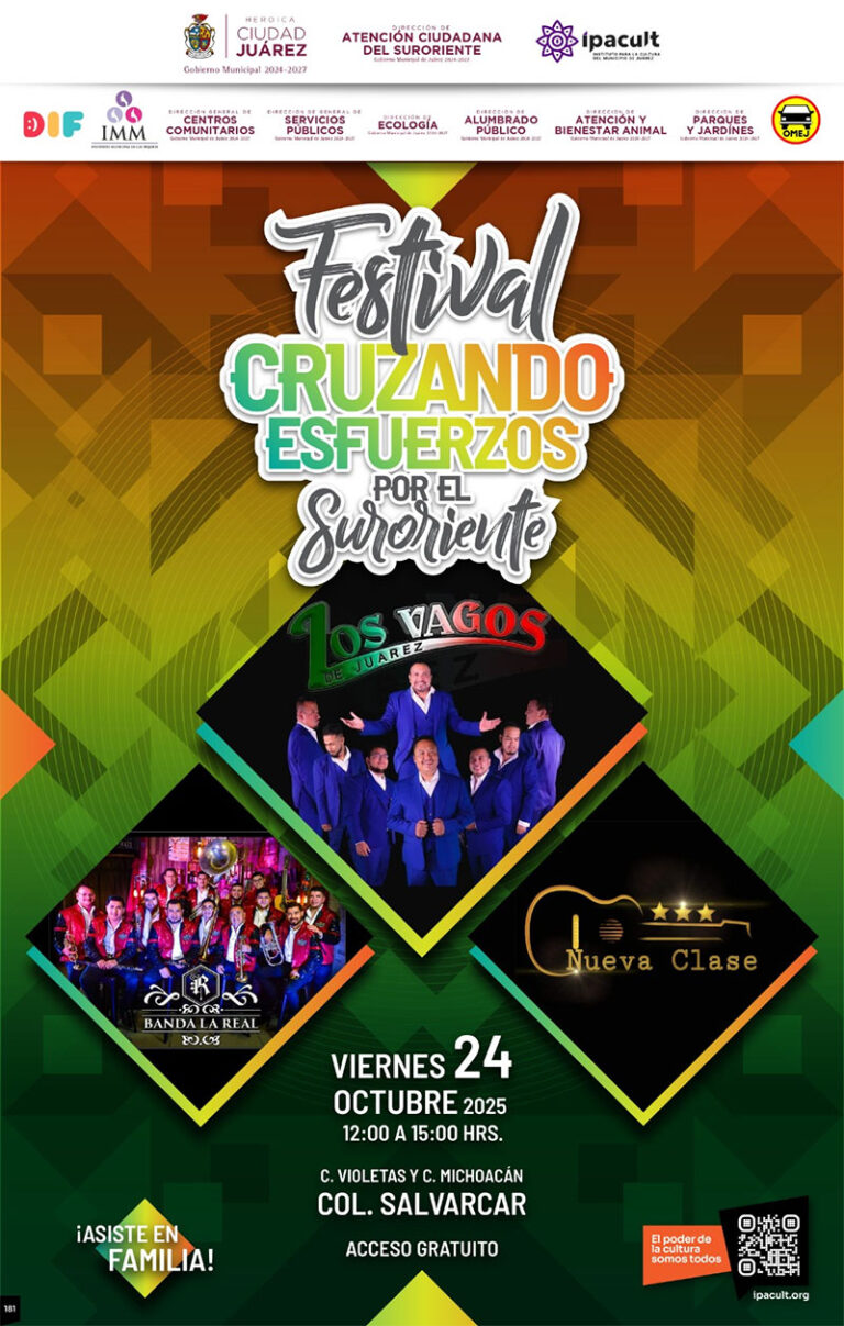 IPACULT invita al “Festival Cruzando Esfuerzos por el Suroriente” en Salvarcar