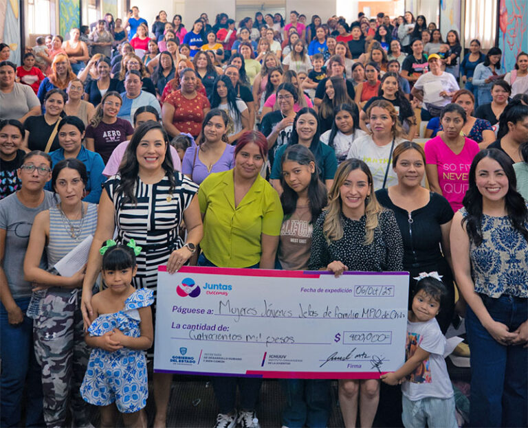 Apoya Ichijuv a 200 mujeres jefas de familias a través del programa “Juntas Crecemos”