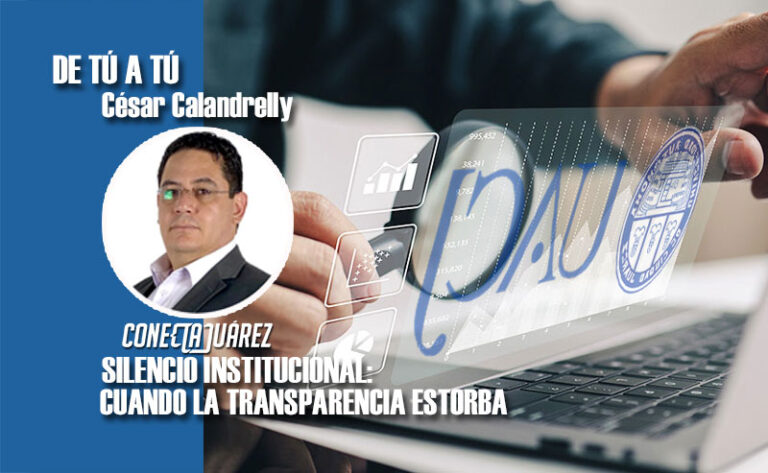 SILENCIO INSTITUCIONAL: CUANDO LA TRANSPARENCIA ESTORBA
