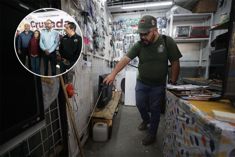 Con la Cruzada por tu Mercado fumigan instalaciones del Reforma