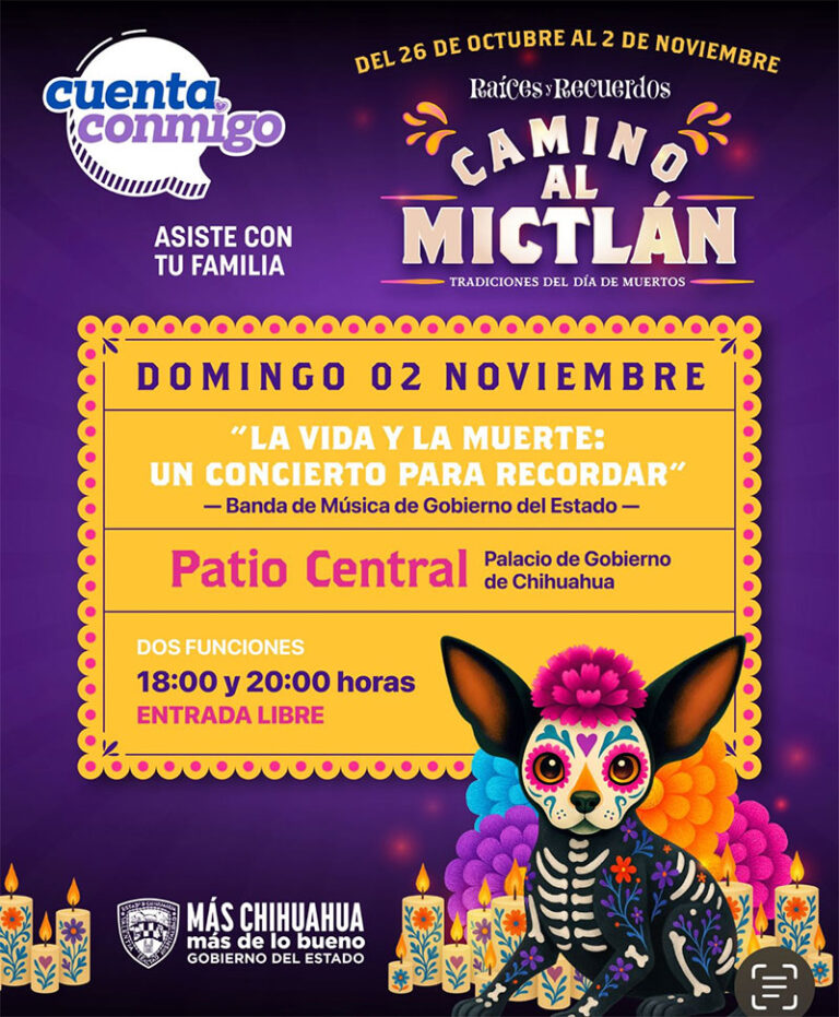 Celebra Estado Día de Muertos con festival de música en Palacio de Gobierno