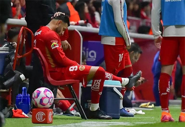 Oficial: Un mes fuera de las canchas por lesión muscular