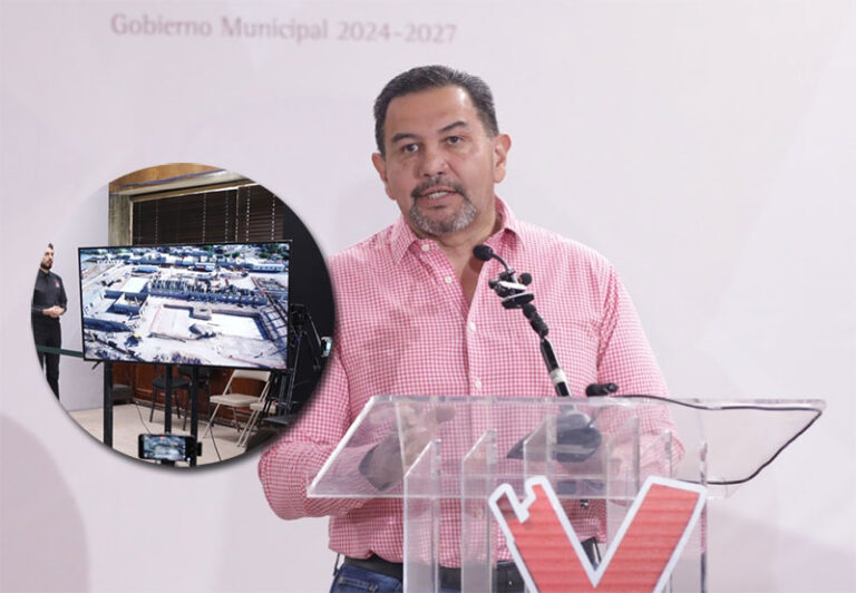 Presentan avance del parque para policías Club Guardianes de Juárez