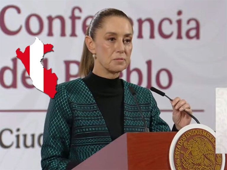 Sheinbaum niega ruptura entre México y Perú