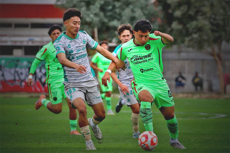 Empate en el de ida entre Bravos y Santos Sub-21