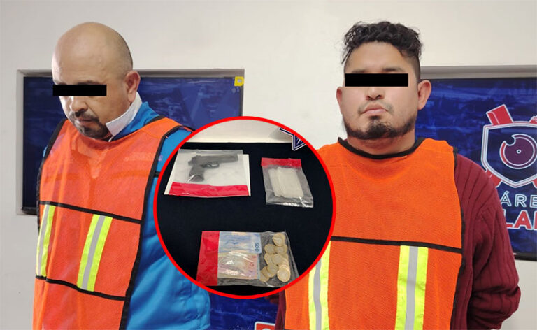 Se detienen a dos sujetos acusado de asaltar tienda de conveniencia