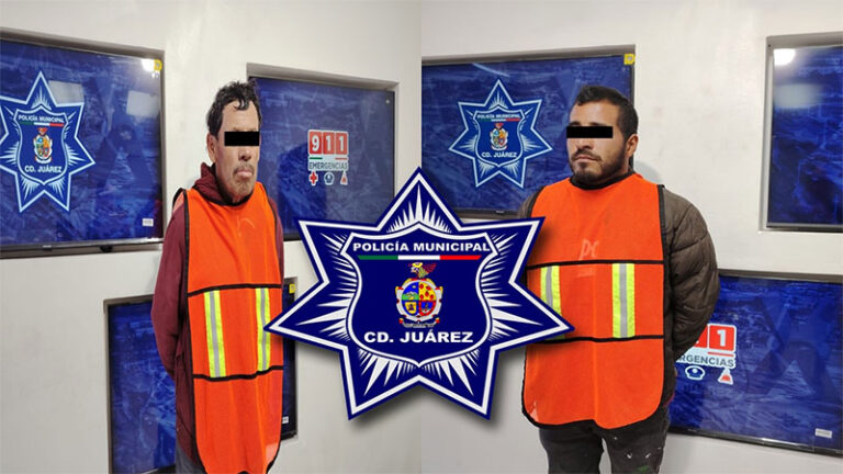 Agentes municipales detuvieron a dos personas con orden de aprehensión