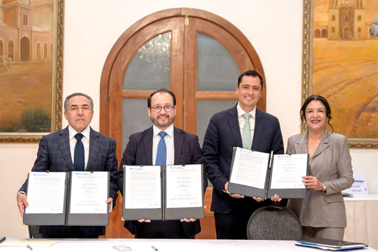 Firman Gobierno del Estado y Minera San Julián convenio de colaboración