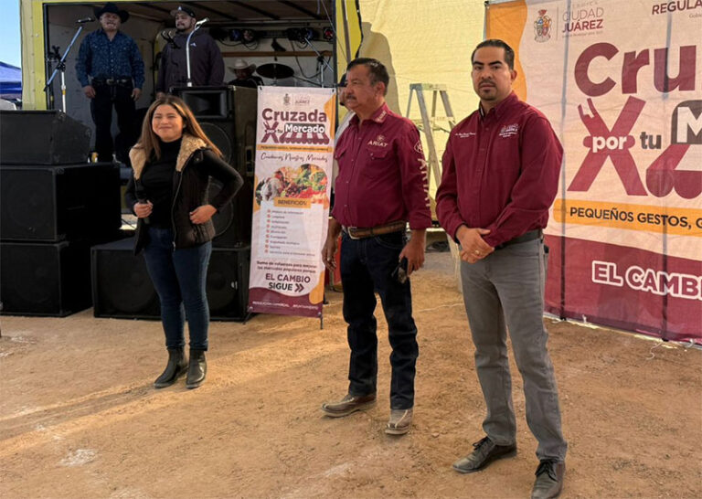 Llevan Cruzada por tu Mercado a las segundas de “San Pancho”