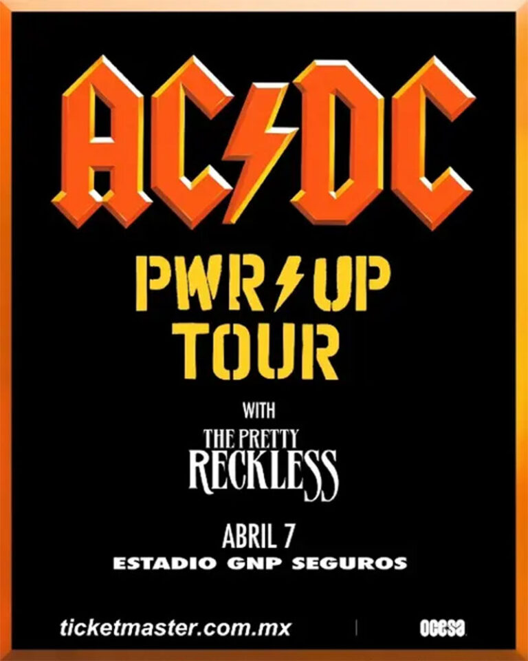 ¡Del lujo! AC/DC tendrá concierto en México