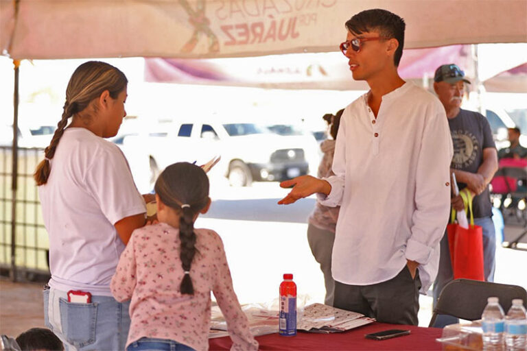Llevarán “Cruzadas por Juárez” a Rinconada de las Torres