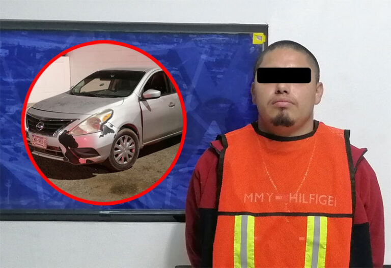 Detienen a presunto asaltante de tienda de conveniencia