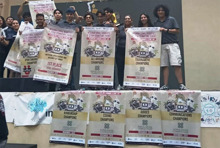 Destaca UTCH Sur en Torneo Internacional de Robótica y Habilidades STEM en Playa del Carmen