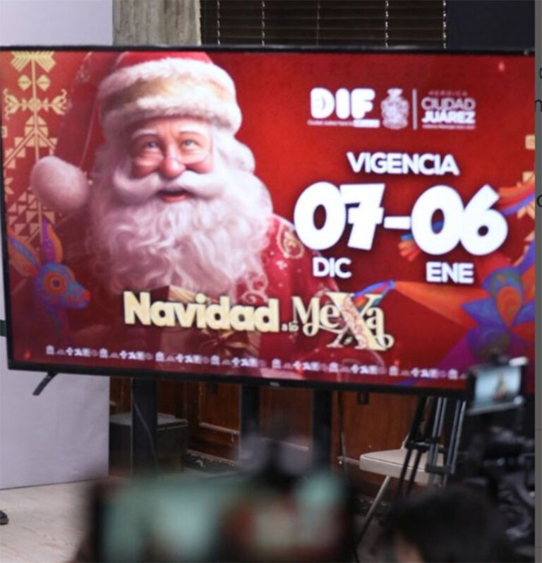 Invita DIF Municipal este domingo a la villa Navidad a lo Mexa