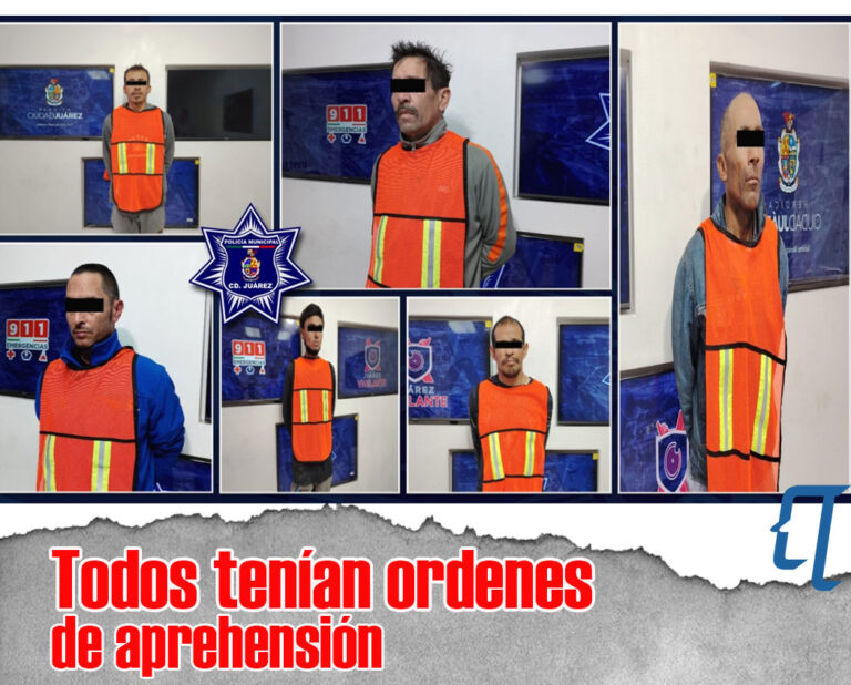 Todos tenían ordenes de aprehensión