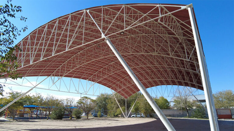 Construye Obras Públicas domo en el Jardín de Niños “Daniel Muñoz Lumbier”