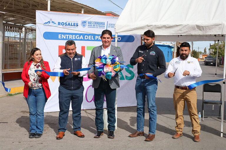 Renueva Secretaría de Turismo imagen urbana del Pueblo Tradicional de Rosales