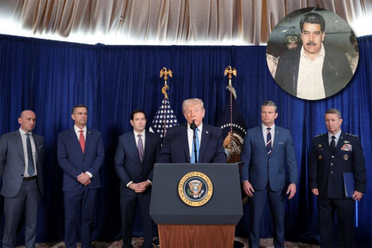 Cae Maduro a manos de los EU