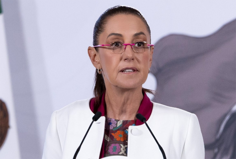 Sheinbaum se mantiene firme al rechazar intervención de EEUU en Venezuela