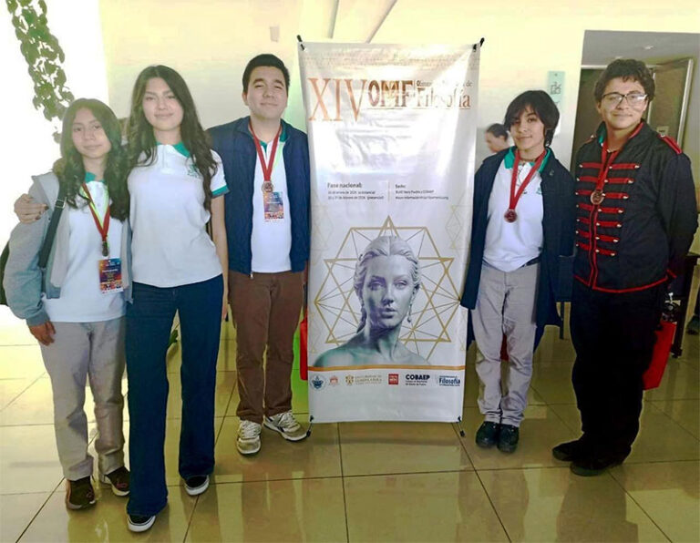 Destacan estudiantes del Cobach en la XIV Olimpiada Mexicana de Filosofía