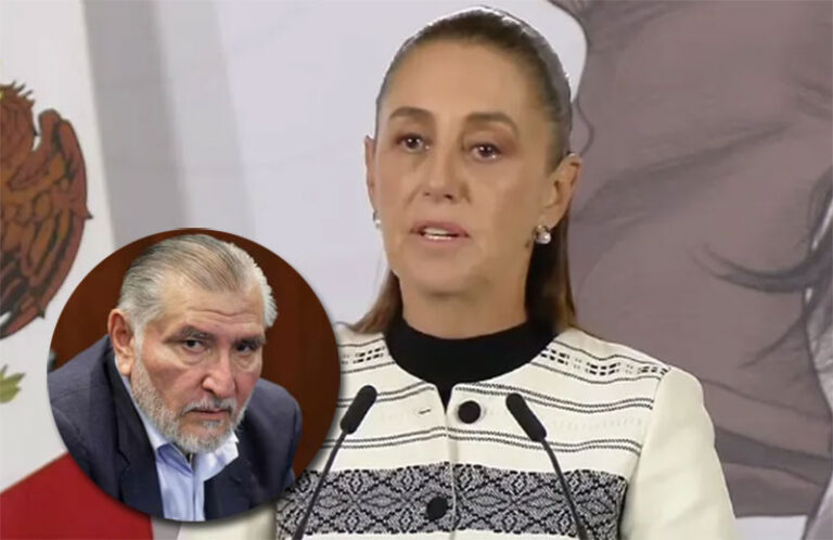 Asegura Sheinbaum que no existe denuncia alguna contra Adán Augusto