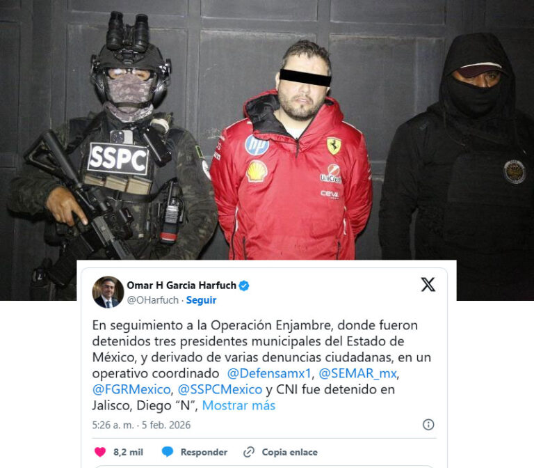 Cae alcalde de Tequila por extorsión