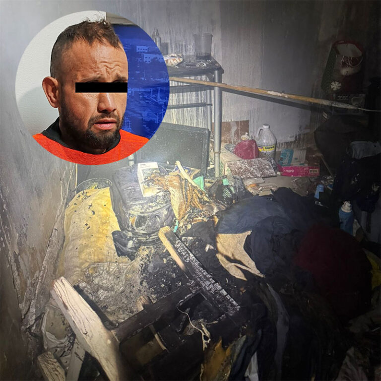 Detienen a sujeto señalado de incendiar una vivienda en la colonia Salvarcar