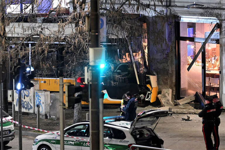 Descarrilamiento en Milán, hay un muerto