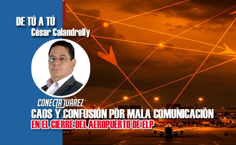 CAOS Y CONFUSIÓN POR MALA COMUNICACIÓN EN EL CIERRE DEL AEROPUERTO DE ELP