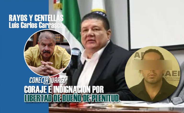 CORAJE E INDIGNACIÓN POR LIBERTAD DE DUEÑO DE PLENITUD