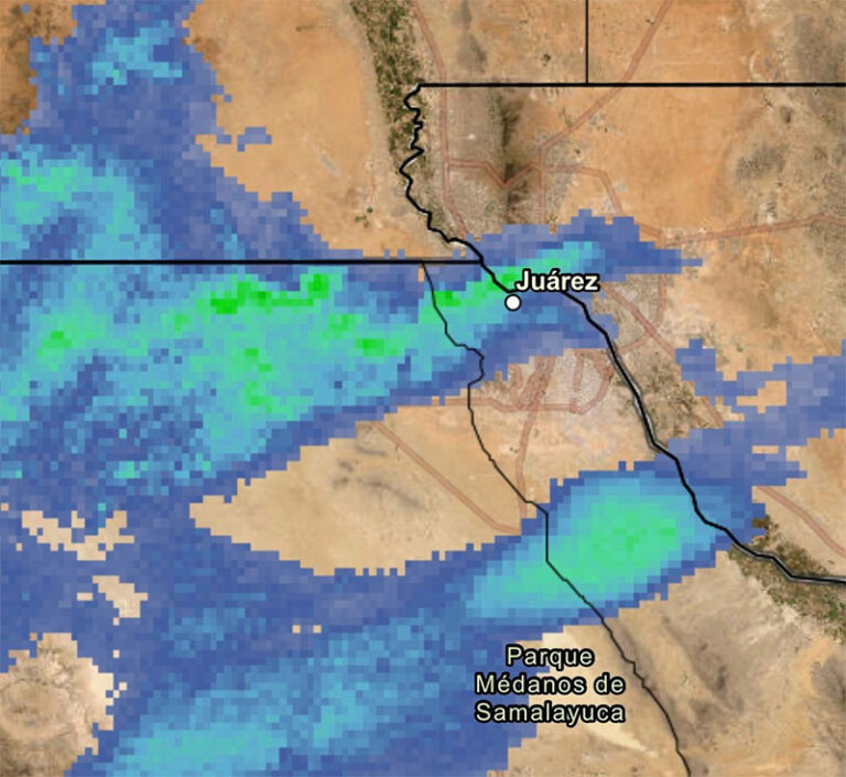 Ingreso de nubosidad y posible lluvia ligera a moderada este día en Ciudad Juárez