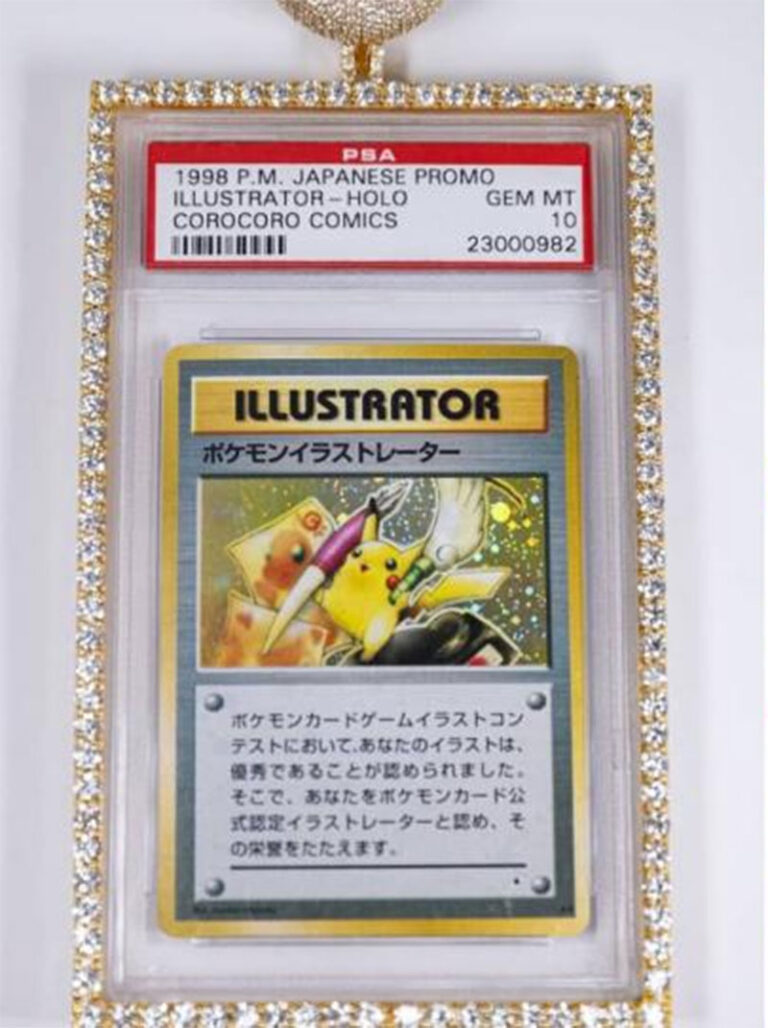 Carta de Pikachu se vende por más de 16 millones de dólares