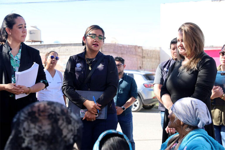 Atiende Gobierno del Estado a familias en situación de desplazamiento provenientes de Guadalupe y Calvo