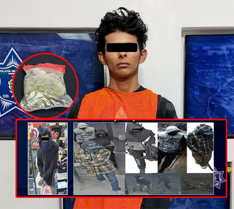 Captura Policía Municipal a objetivo prioritario vinculado a robos con violencia a tiendas de conveniencia