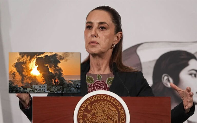Sheinbaum se va contra la ONU por conflicto en Medio Oriente