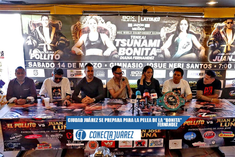 Ciudad Juárez se prepara para la pelea de la “bonita” Fernández y el duelo de influencers