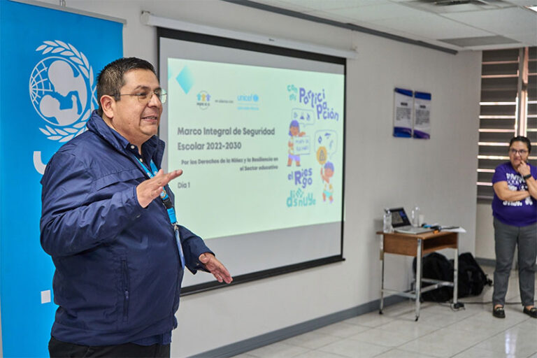 Proponen autoridades educativas y Unicef marco integral de seguridad escolar