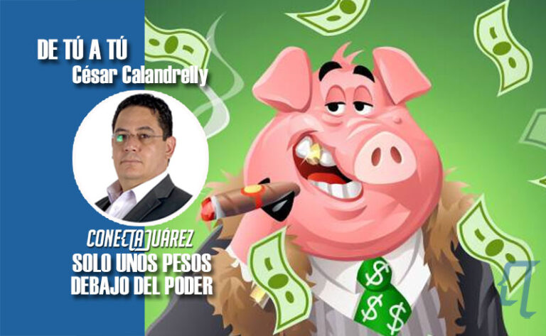 SOLO UNOS PESOS DEBAJO DEL PODER