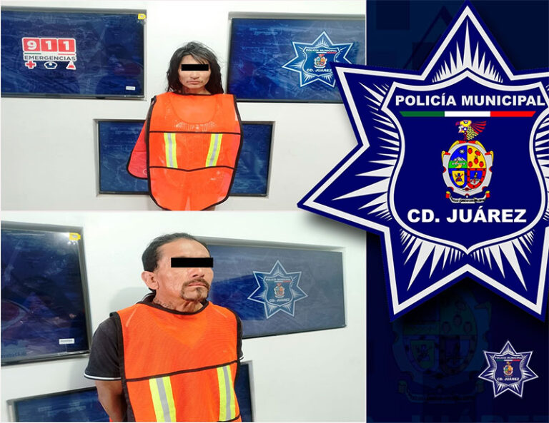 Agentes municipales detuvieron a dos personas con orden de aprehensión